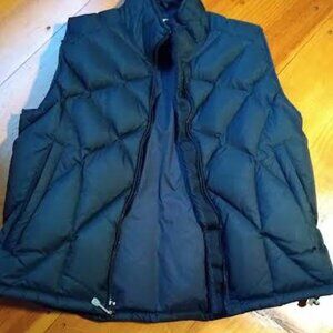 Womens Cabela Goose Down Vest Black Medium